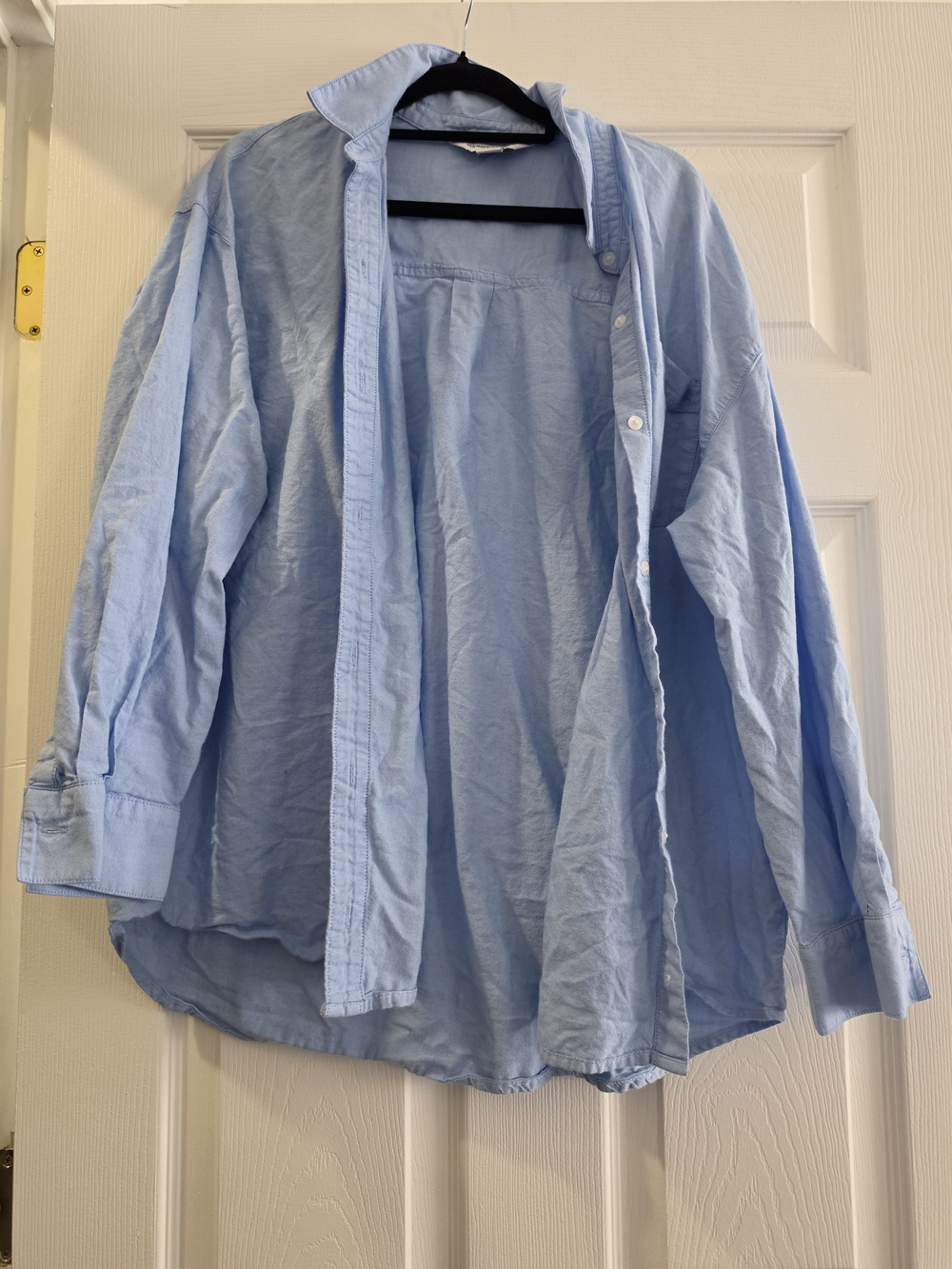 Light Blue Men's Classic Button-Down Shirt